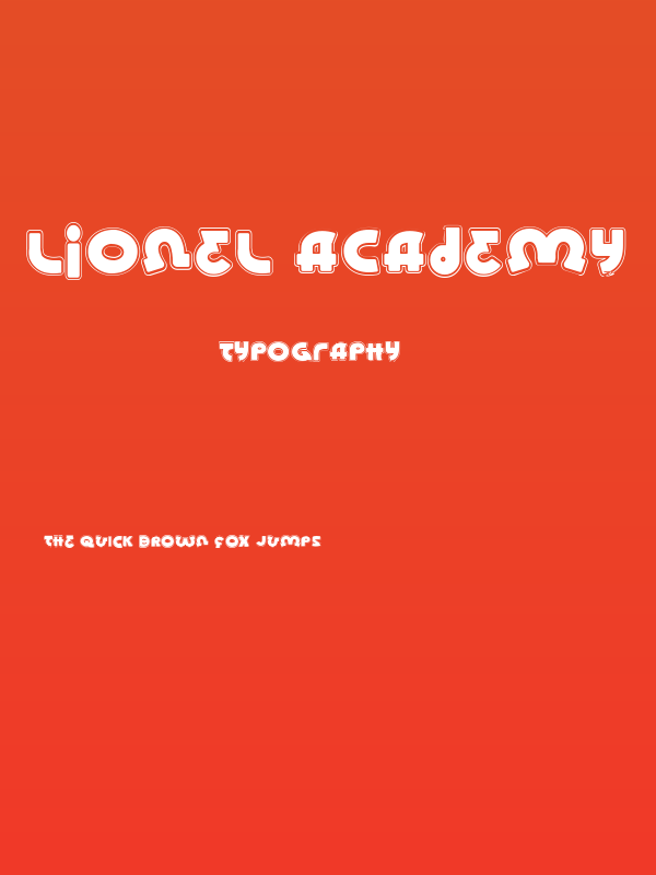 Lionel Academy Poster
