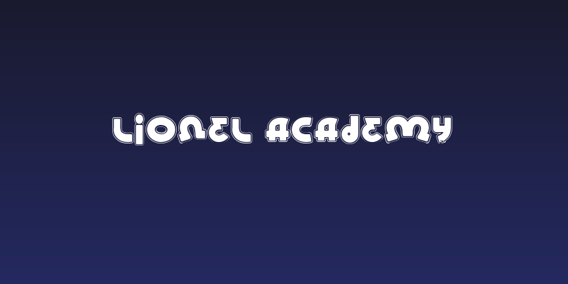 Lionel Academy Social Header