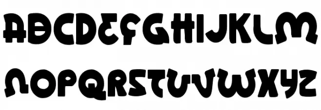 Lionel Condensed Schriftart Kleinbuchstaben