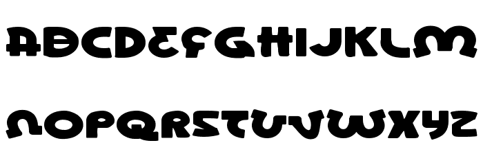 Lionel Expanded Font LOWERCASE