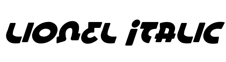 Lionel Italic  Free Fonts Download