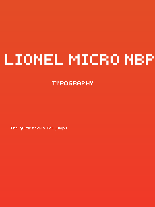 Lionel Micro NBP Poster