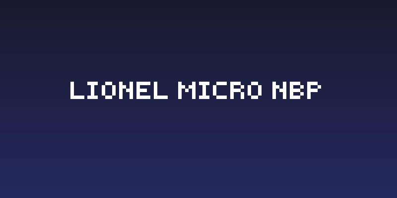 Lionel Micro NBP Social Header