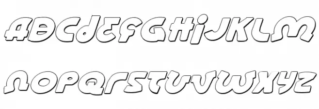 Lionel Shadow Italic Fuentes MAYÚSCULAS