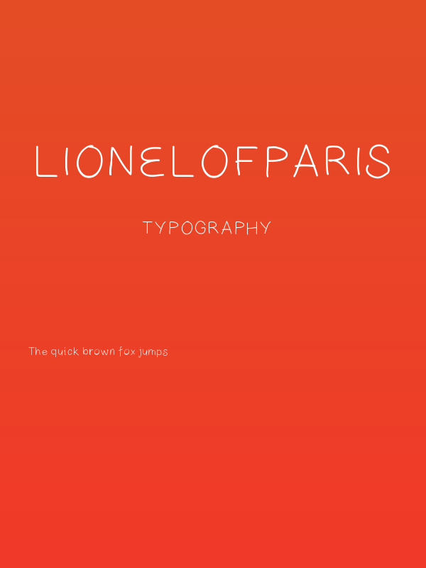 Lionelofparis Poster