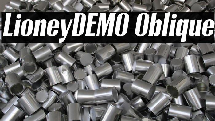 LioneyDEMO Oblique Example 2