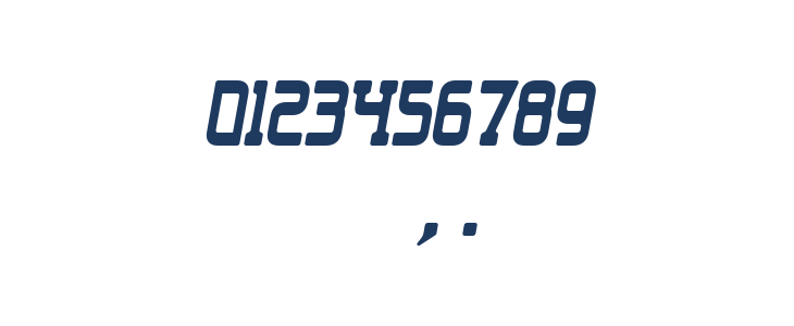 Liong-Italic Other Characters