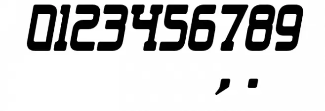 Liong-Italic Font OTHER CHARS