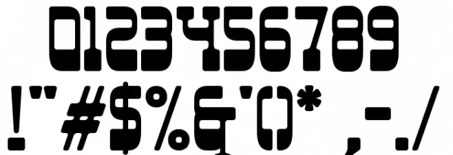 LiongPersonalUse-Regular Font OTHER CHARS