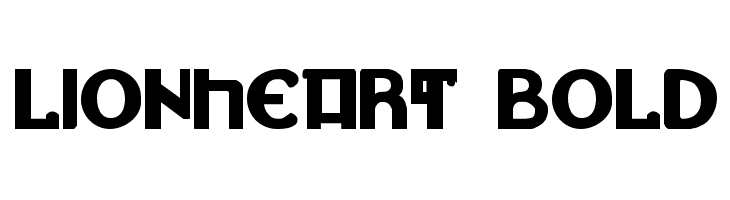 Lionheart Bold  font caratteri gratis