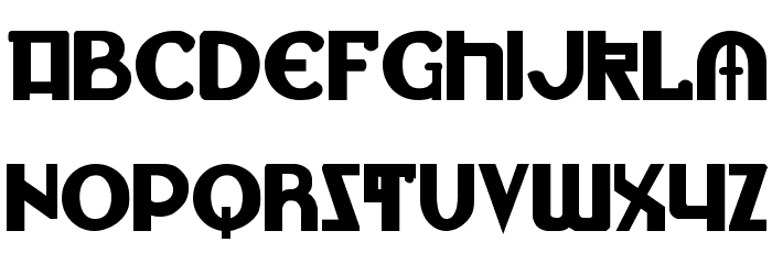 Lionheart Bold Font LOWERCASE