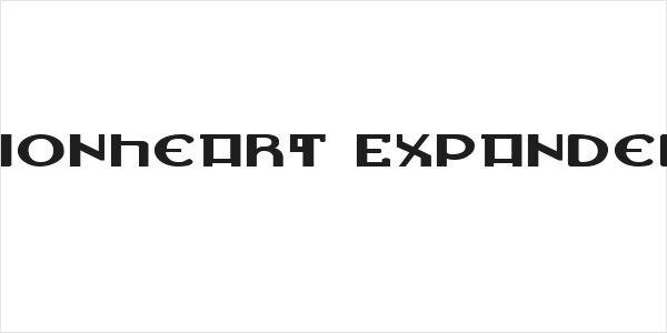 Lionheart Expanded Logo
