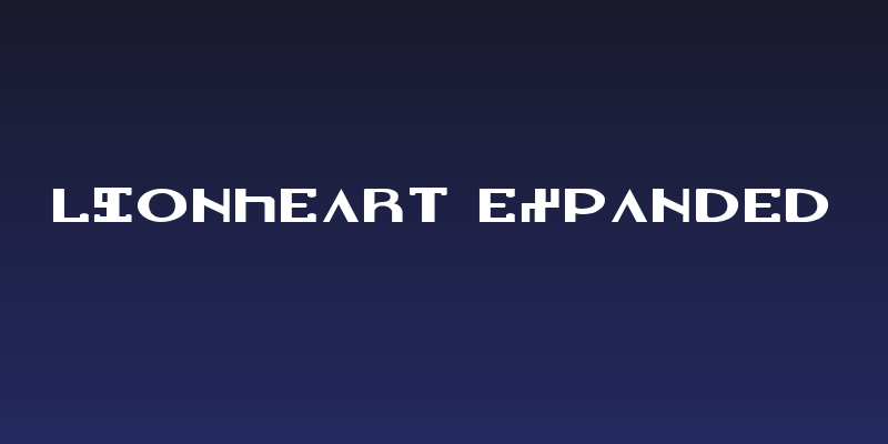 Lionheart Expanded Social Header