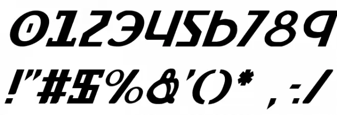 Lionheart Italic Font OTHER CHARS