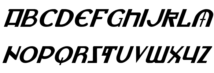 Lionheart Italic Font LOWERCASE