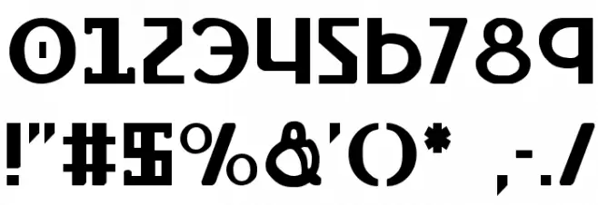 Lionheart Font OTHER CHARS