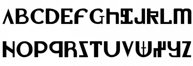 Lionheart Schriftart Groß