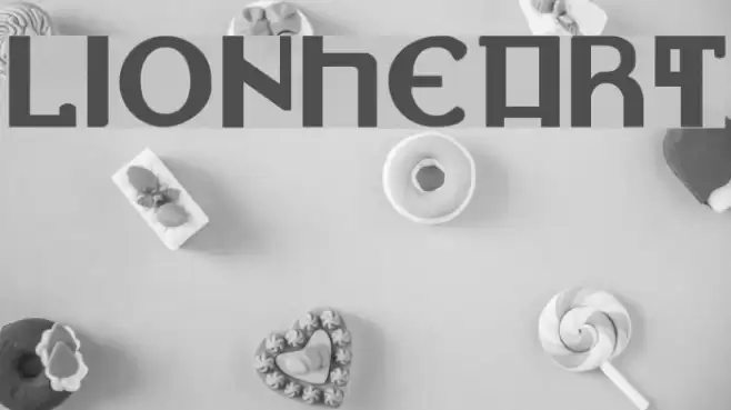 Lionheart Font examples