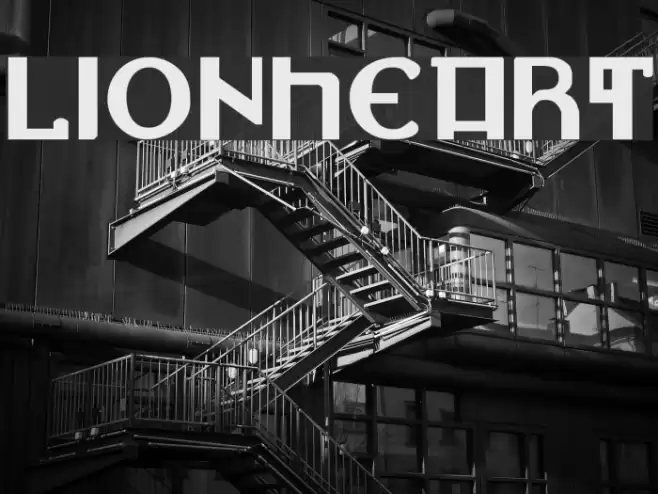 Lionheart Font examples