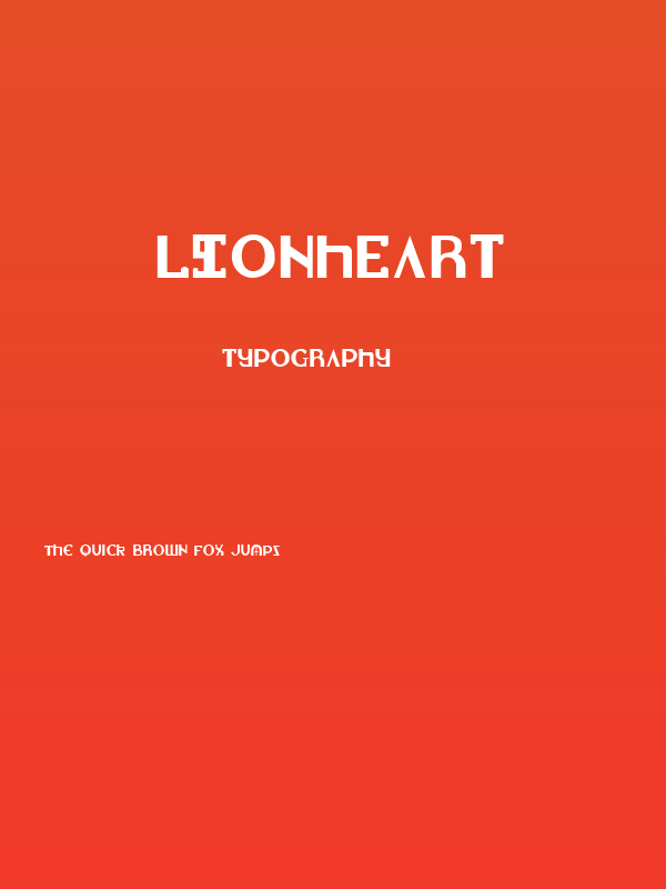 Lionheart Poster