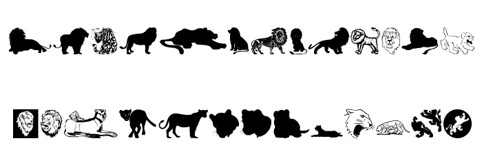 LionsClub Font LOWERCASE