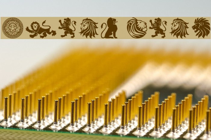 Lions Font examples