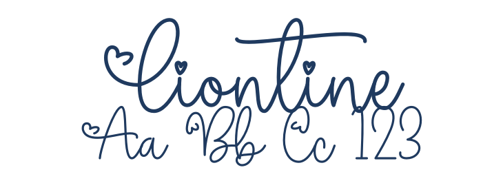Liontine Font Preview