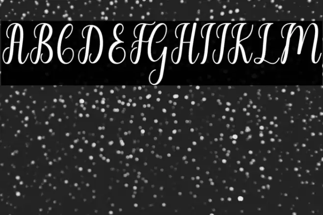 LiontineScript Font examples