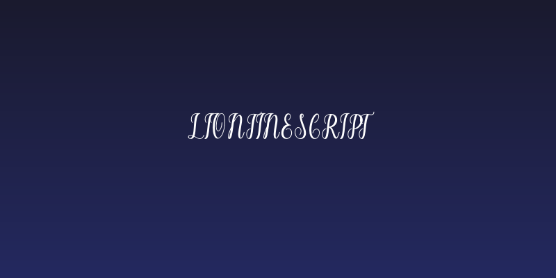 LiontineScript Social Header