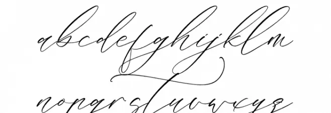 Liontinela Realise 字体 小写