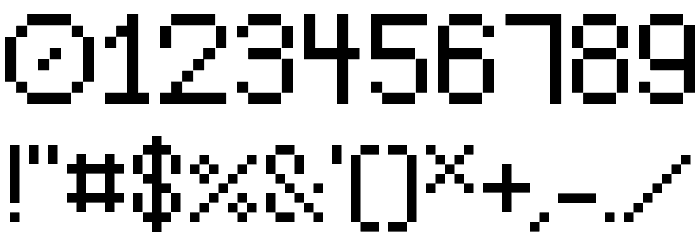 LipbyChonk Font OTHER CHARS