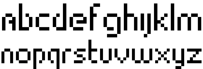 LipbyChonk Font LOWERCASE