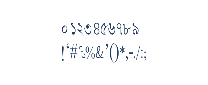 LipiCon Other Characters