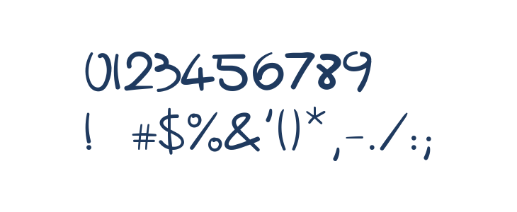 Lipograf Regular Other Characters