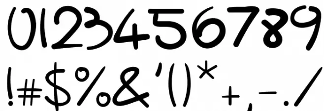 Lipograf Regular Font OTHER CHARS