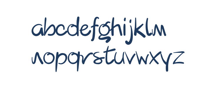Lipograf Regular Lowercase