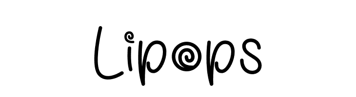 Lipops  font caratteri gratis
