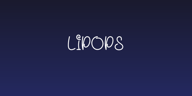 Lipops Social Header