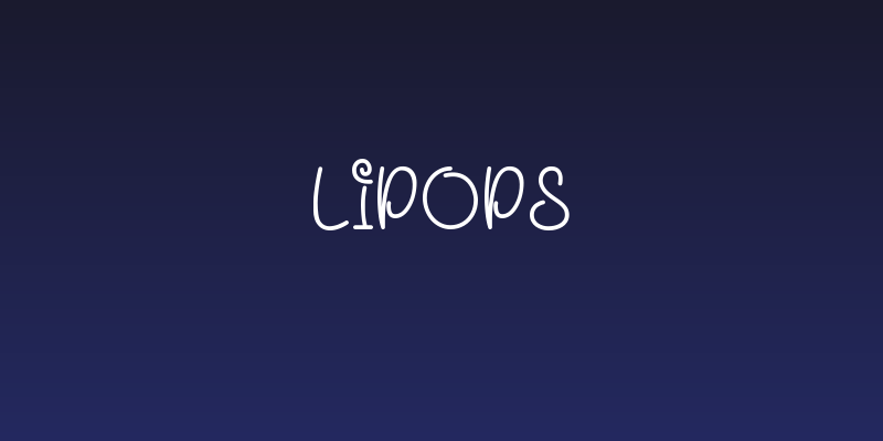Lipops Social Header