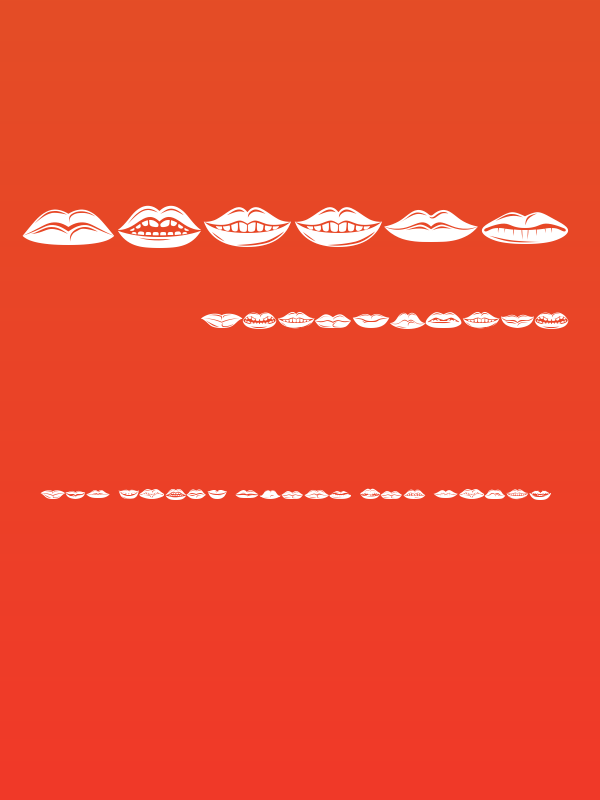 Lippen Regular Poster