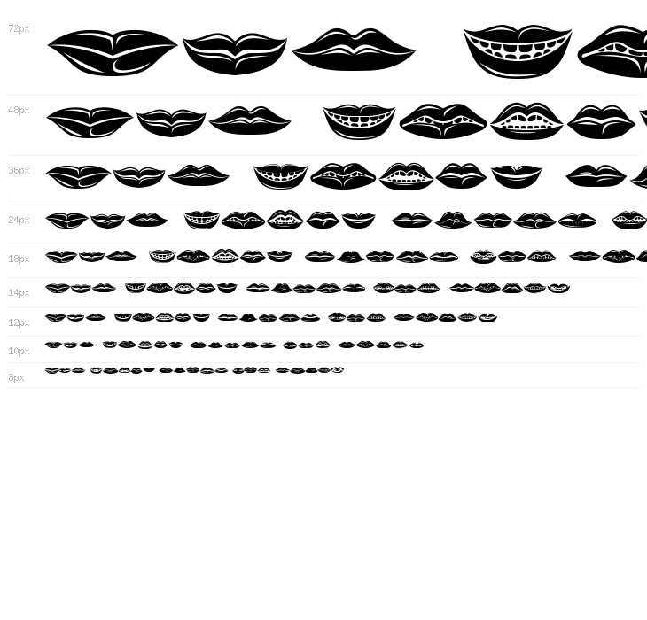 Lippen Regular Waterfall