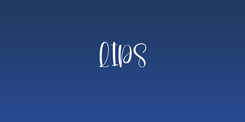 Lips Social Header