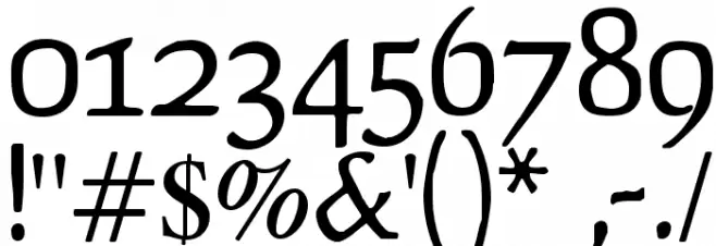 Lipsiantiqua-Regular Font OTHER CHARS