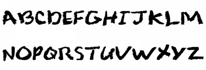 Lipstick Rage Regular フォント 大文字