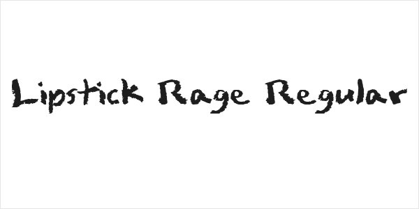 Lipstick Rage Regular Logo