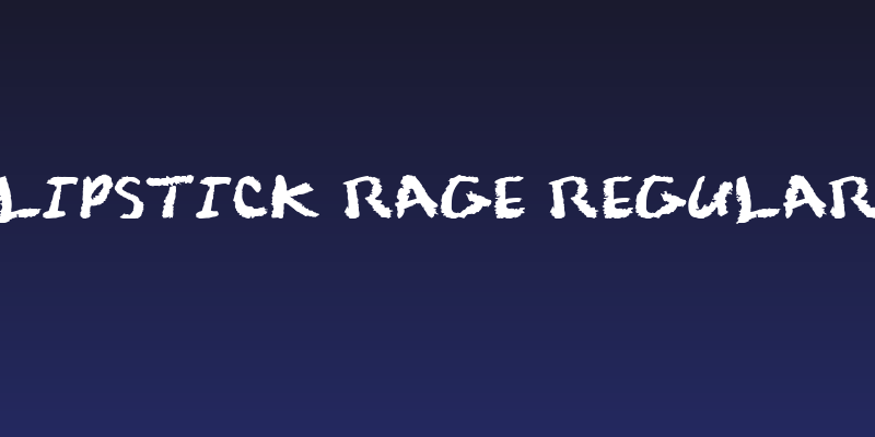 Lipstick Rage Regular Social Header
