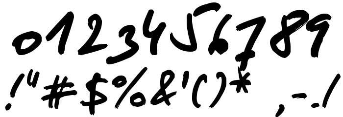 Lipsum Font OTHER CHARS