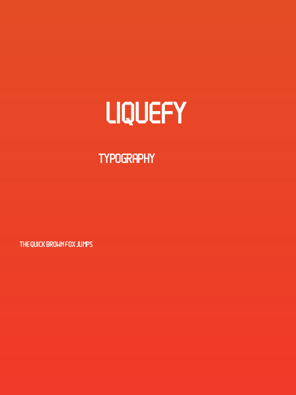Liquefy Poster