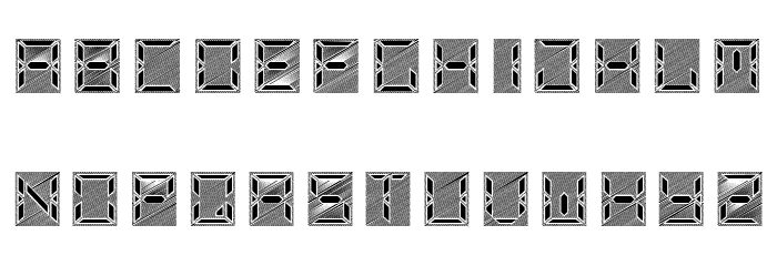 Liquid Crystal Regular Font OTHER CHARS