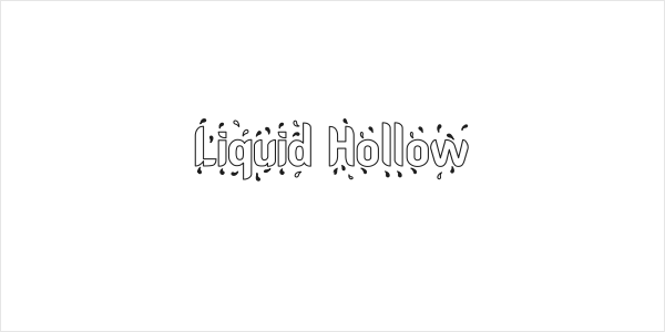 Liquid Hollow Logo